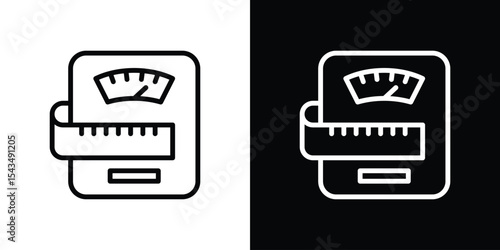 Dieting icon filled flat sign concept for web design.