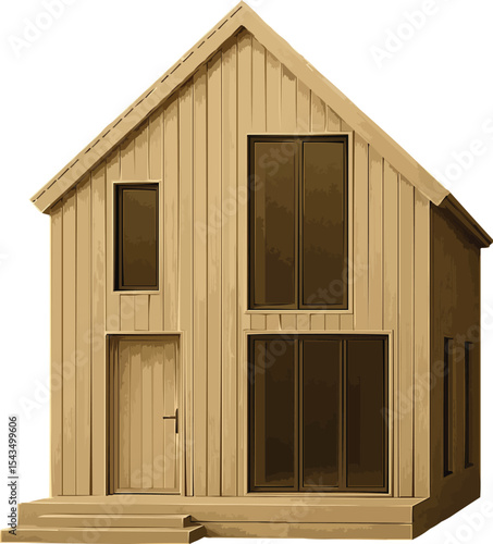  wooden chalet