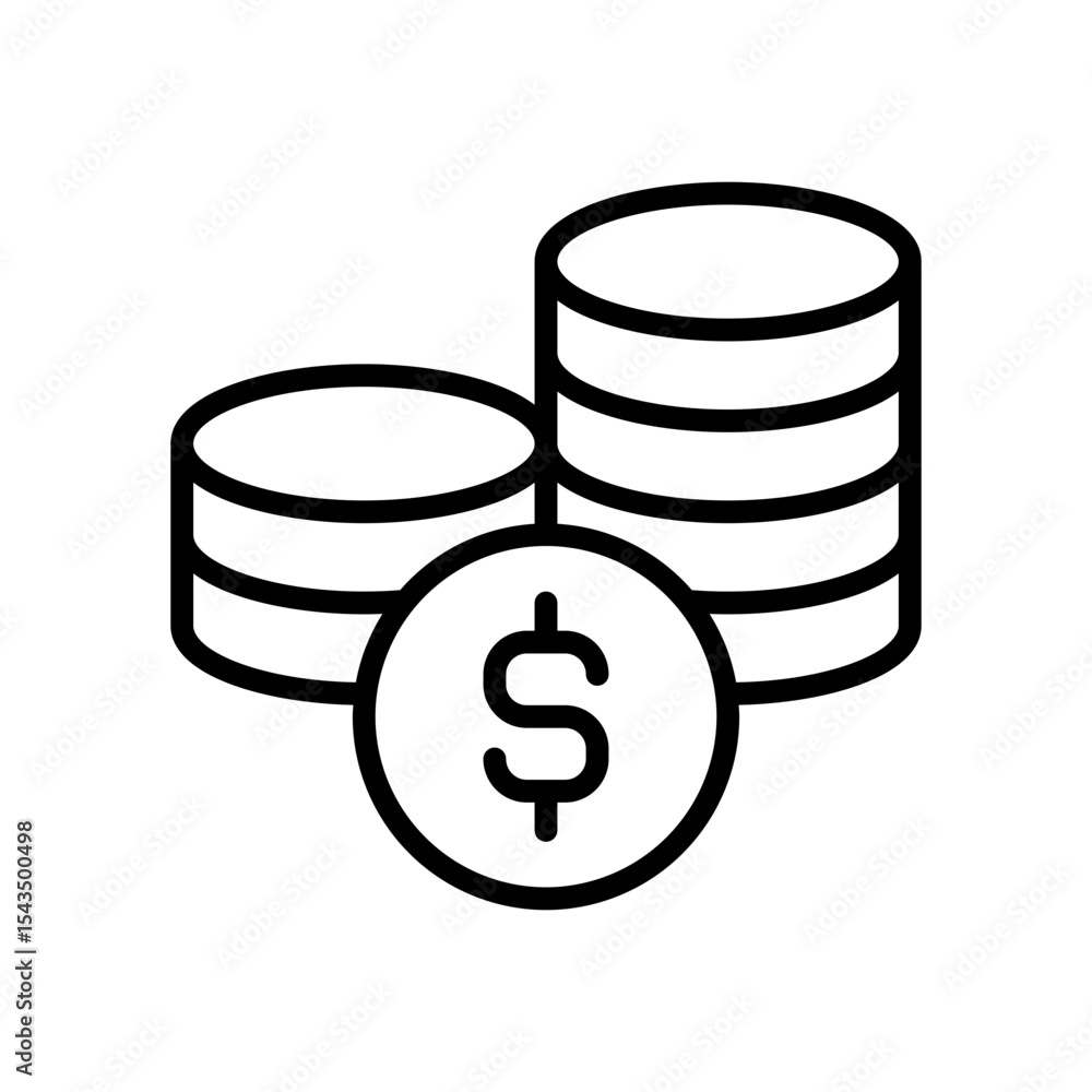 money coin icon money coin icon