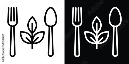 Healthy food icon filled flat sign concept for web design.