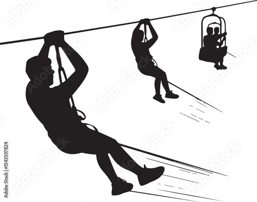 Climber Rappelling Down Cliff Silhouette

Extreme Rappelling Action Vector Scene

Mountain Rappelling Gear Silhouette Design

Rappeller Hanging on Rock Face Vector Art

Vertical Descent Adventure Silh