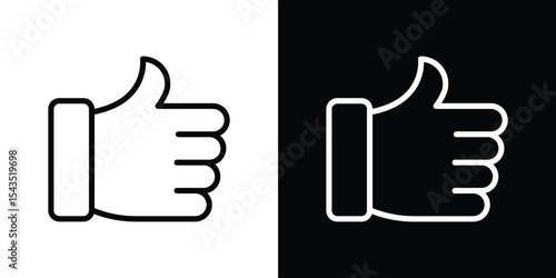 Like icon filled flat sign concept for web design.