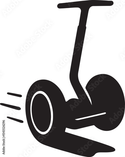 Segway Standard Model – ¾ Perspective (in motion)