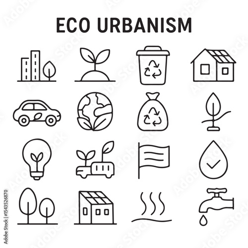 eco urbanism icon