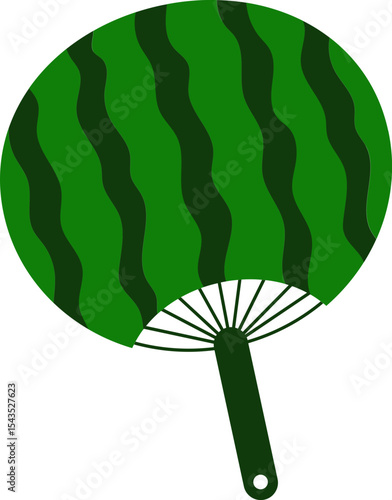 수박 부채