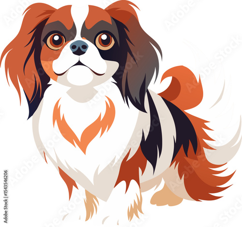 cavalier king charles spaniel puppy Japanese Chin