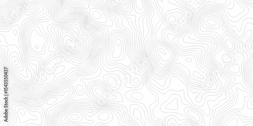 Contour abstract map relief land outline. Topographic map patterns. White wave paper curved reliefs abstract background. Background of the topography map. Abstract pattern with lines.	
