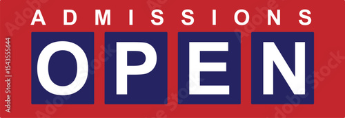 admission open banner social media post template school college university	