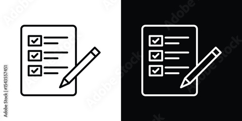 Requirements icon filled flat sign concept for web design.