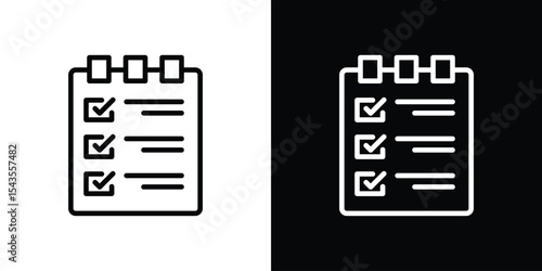 Reservation icon filled flat sign concept for web design.