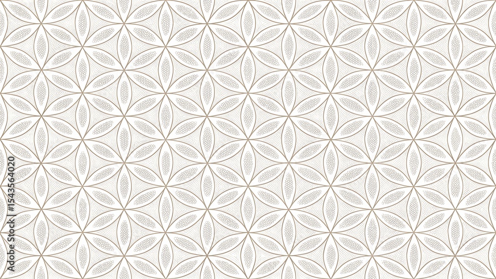 Elegant geometric flower of life seamless pattern Elegant geometric flower of life seamless pattern