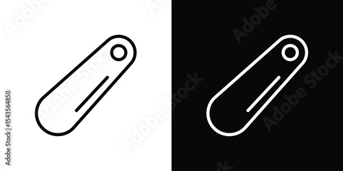 Shoehorn icon filled flat sign concept for web design.