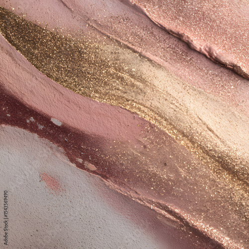Muted Rose and Gold Dust Overlay: Feminine and Classy Background for Beauty Campaigns offers a soft, elegant atmosphere that embodies grace and luxury. muted rose tone provides a gentle, romantic base