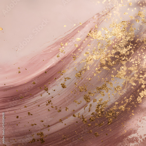Muted Rose and Gold Dust Overlay: Feminine and Classy Background for Beauty Campaigns offers a soft, elegant atmosphere that embodies grace and luxury. muted rose tone provides a gentle, romantic base