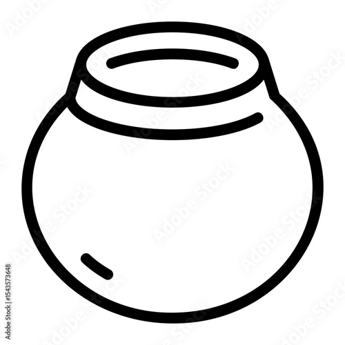 gourd mate line icon
