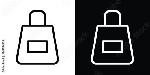 Take away icon filled flat sign concept for web design.