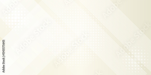 White background with beautiful abstract pattern, banner design. vector iluustration