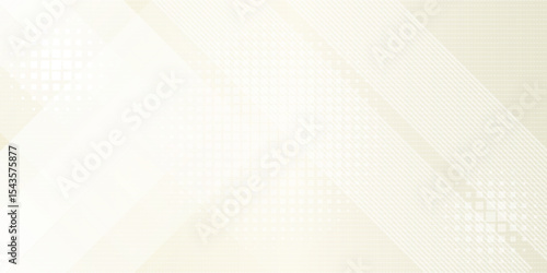 White background with beautiful abstract pattern, banner design. vector iluustration