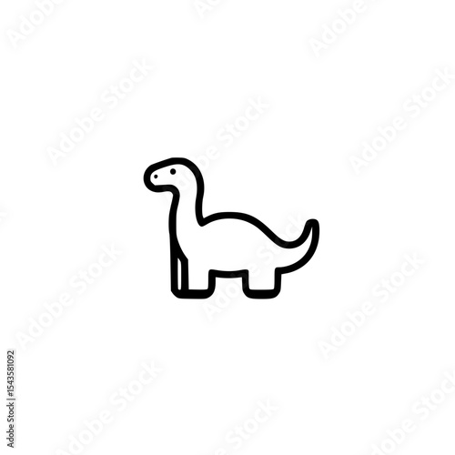 Parasaurolophus Dinosaur Icon