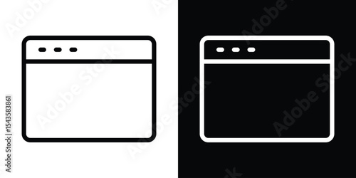 Web page icon filled flat sign concept for web design.