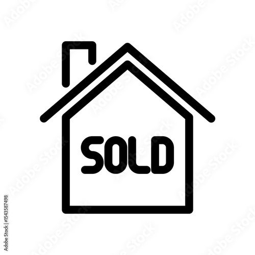 Selling house icon
