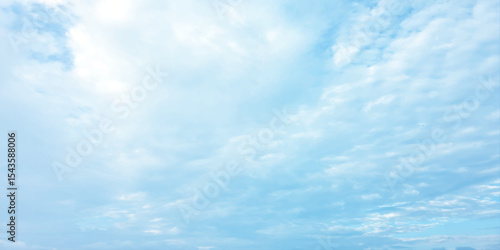  Daylight natural daylight, blue Panorama, sky, soft background, fresh weather, image surface, foggy pattern, white cloud,s air fluff, sunny clouds