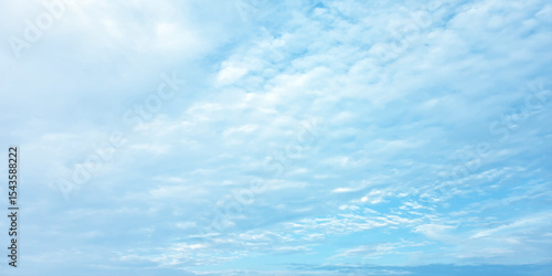  Daylight natural daylight, blue Panorama, sky, soft background, fresh weather, image surface, foggy pattern, white cloud,s air fluff, sunny clouds