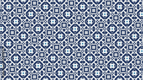 Modern and trendy Seamless Pattern design suitable for fabric or wrapping paper.