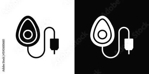 Anesthesia icon collection. line stroke icon. EPS 10