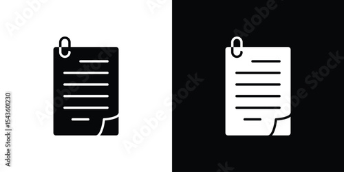 Assignment icon collection. line stroke icon. EPS 10