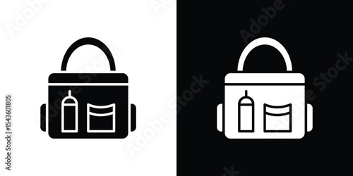 baby bag icon collection. line stroke icon. EPS 10
