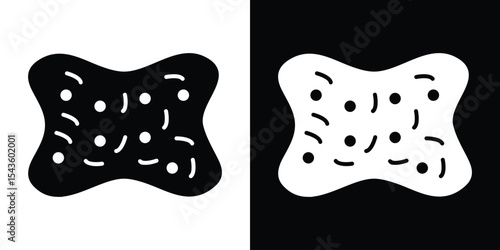 Baby orthopaedic pillow icon collection. line stroke icon. EPS 10