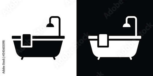 Bathroom icon collection. line stroke icon. EPS 10
