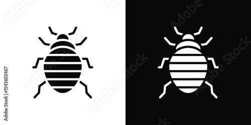 Bedbug icon collection. line stroke icon. EPS 10