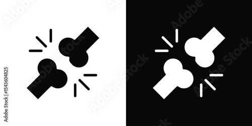 Bones icon collection. line stroke icon. EPS 10