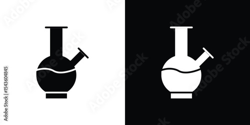 Bong icon collection. line stroke icon. EPS 10