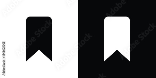 Bookmark icon collection. line stroke icon. EPS 10