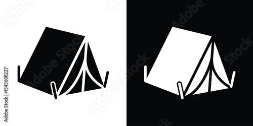 Camping icon collection. line stroke icon. EPS 10