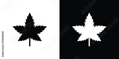 Cannabis icon collection. line stroke icon. EPS 10