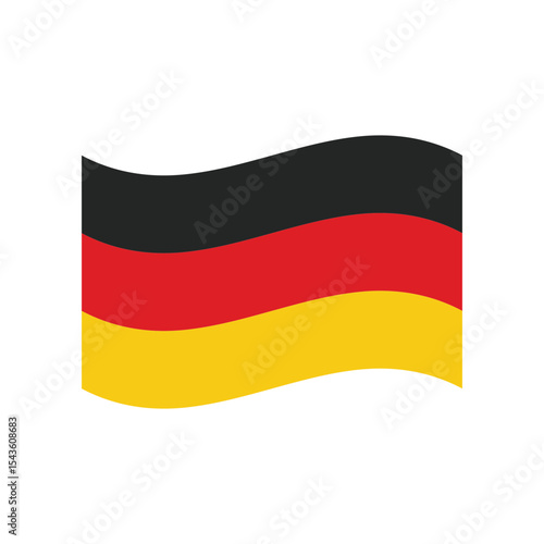 Free Download Germany flag. The official ratio. Flag icon. Standard color. Standard size. A rectangular flag. Computer illustration. Digital illustration. Vector illustration. - GFXLoad