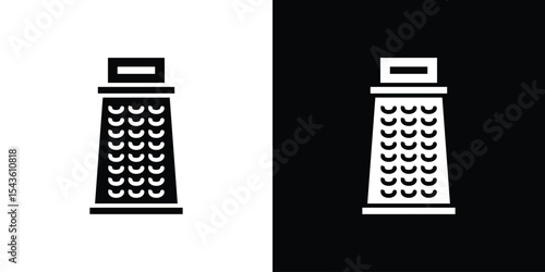 Cheese grater icon collection. line stroke icon. EPS 10