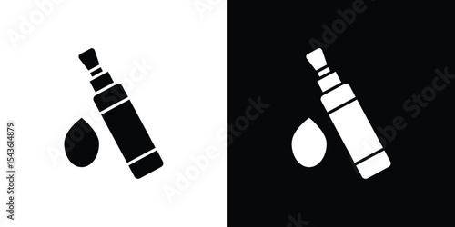 Concealer icon collection. line stroke icon. EPS 10