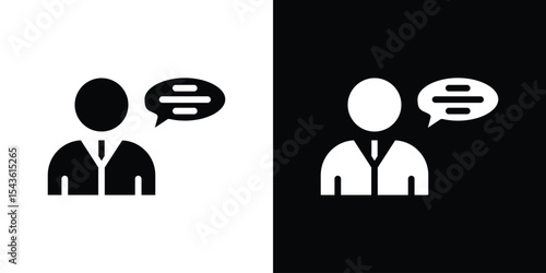 Consulting icon collection. line stroke icon. EPS 10