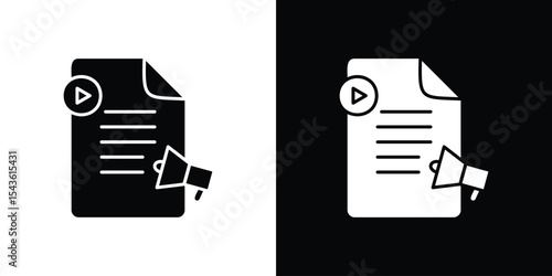 Content marketing icon collection. line stroke icon. EPS 10
