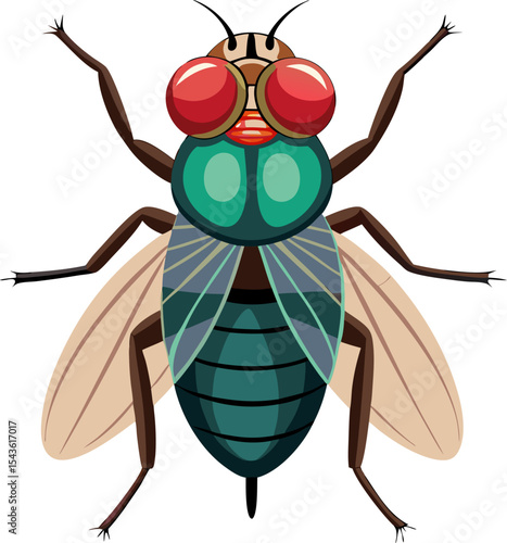 Housefly  vector illustration