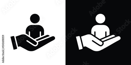 Customer retention icon collection. line stroke icon. EPS 10