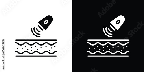 Dermatology beauty therapy for body skin icon collection. line stroke icon. EPS 10