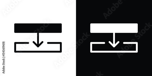 Diagram next icon collection. line stroke icon. EPS 10
