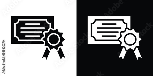 Diploma icon collection. line stroke icon. EPS 10