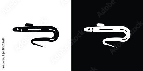 eel icon collection. line stroke icon. EPS 10